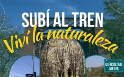 Subí al tren. Viví la naturaleza.