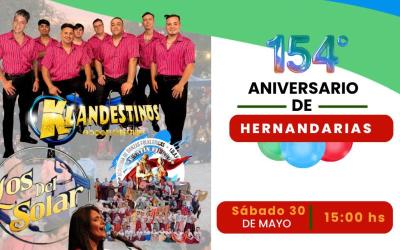 ¡Hernandarias celebra sus 154 años!