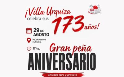 Villa Urquiza celebra sus 173 años