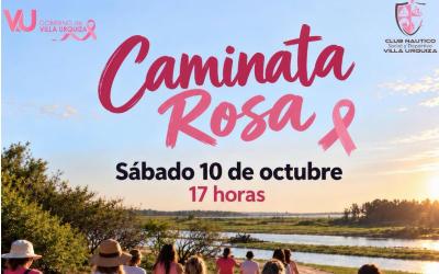 Caminata Rosa en Villa Urquiza