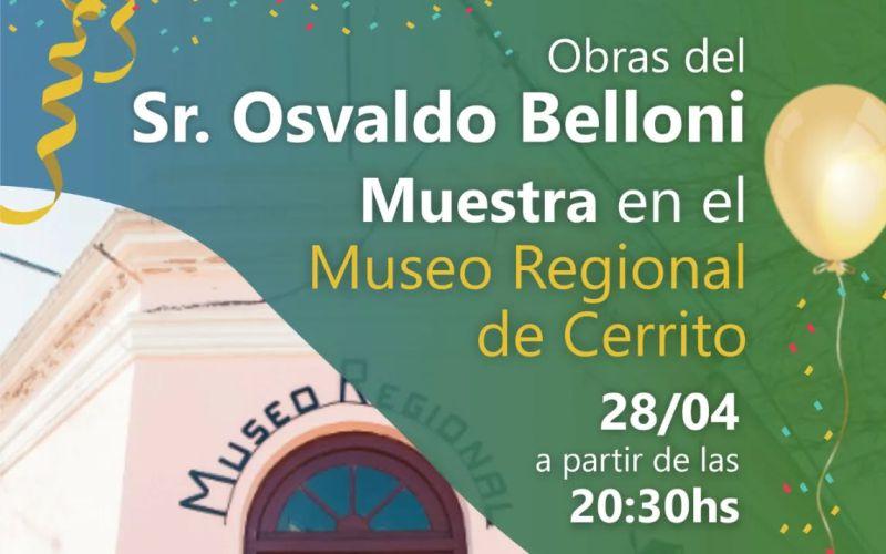 Muestra de obras de Osvaldo Belloni 